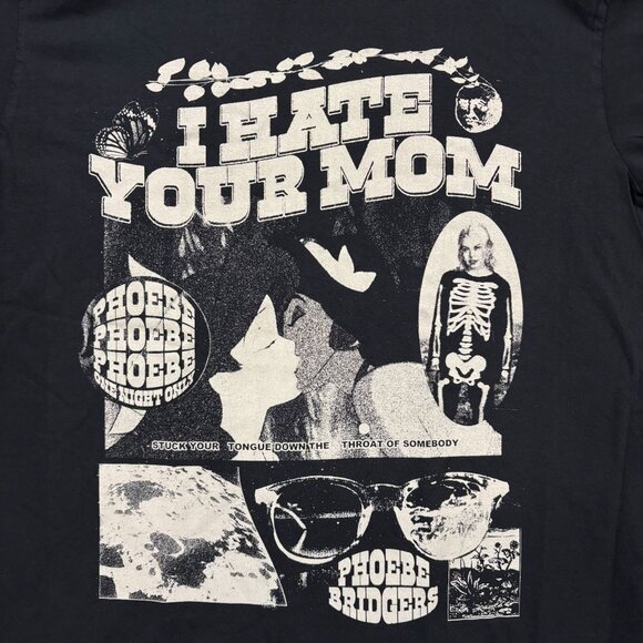 Phoebe Bridgers Punisher ICU I Hate Your Mom Rock Tee L - Picture 2 of 4